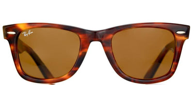 Ray-Ban RB 2140 954 Wayfarer Plastic Tortoise Sunglasses with Brown Lens