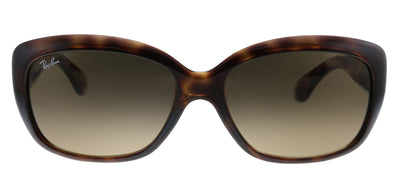 Ray-Ban JACKIE OHH RB 4101 642/43 Butterfly Plastic Havana Sunglasses with Brown Gradient Lens