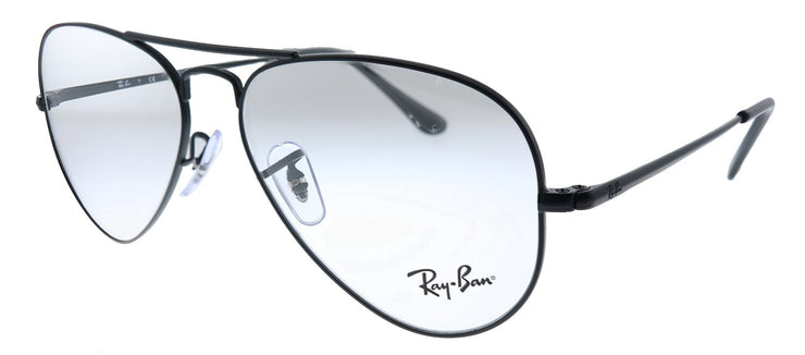 Ray-Ban Aviator RX 6489 2503 Aviator Metal Matte Black Eyeglasses with Demo Lens