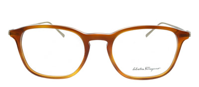 Salvatore Ferragamo SF 2846 212 Square Plastic Tortoise Eyeglasses with Demo Lens
