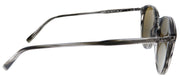 Salvatore Ferragamo SF 911S 003 Round Plastic Grey Sunglasses with Green Lens