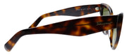 Salvatore Ferragamo SF 930S 238 Cat-Eye Plastic Tortoise Sunglasses with Green Gradient Lens