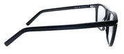 Saint Laurent SL 343 003 Rectangle Acetate Black Eyeglasses with Demo Lens