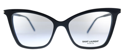 Saint Laurent SL 386 001 Cat-Eye Acetate Black Eyeglasses with Demo Lens