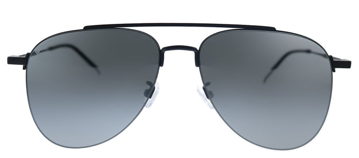 Saint Laurent WIRE SL 392 003 Aviator Metal Black Sunglasses with Silver Mirror Lens