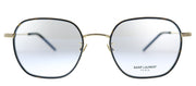 Saint Laurent SL 397/F 003 Square Metal Gold Eyeglasses with Demo Lens