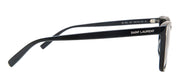Saint Laurent SL 502S 1 Cat-Eye Plastic Black Sunglasses with Grey Lens