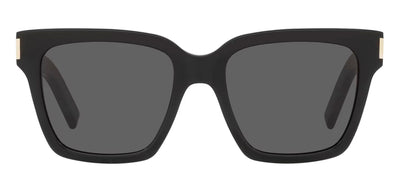 Saint Laurent SL 507S 1 Square Plastic Black Sunglasses with Grey Lens