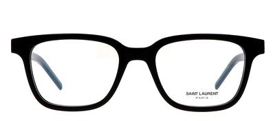 Saint Laurent SL M110O 001 Rectangle Plastic Black Eyeglasses with Clear Lens