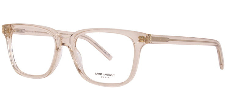 Saint Laurent SL M110O 007 Rectangle Plastic Nude Eyeglasses with Clear Lens