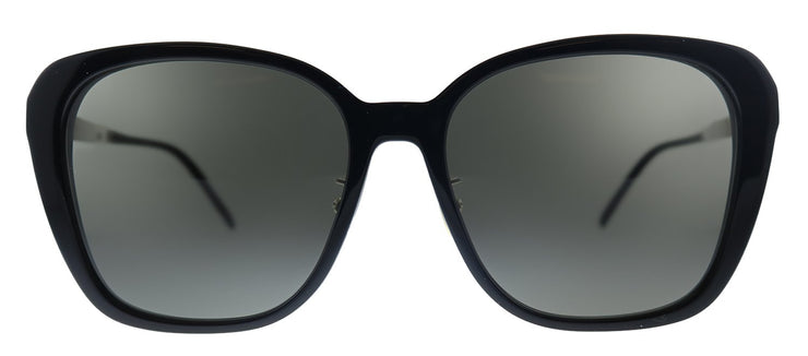 Saint Laurent SL M78/F 002 Oversized Acetate Black Sunglasses with Grey Lens