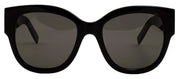 Saint Laurent SL M95/F 1 Cat-Eye Plastic Black Sunglasses with Grey Lens