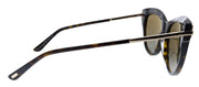 Tom Ford Kira TF 821 52H Cat-Eye Plastic Havana Sunglasses with Brown Polarized Lens