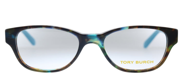 Tory Burch TY 2031 3153 Butterfly Plastic Havana Eyeglasses with Demo Lens