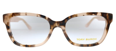 Tory Burch TY 2084 1726 Square Plastic Havana Eyeglasses with Demo Lens