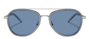 Tory Burch TY 6089 330672 Aviator Plastic Blue Sunglasses with Blue Lens