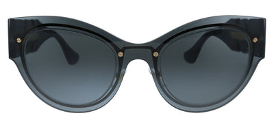 Versace VE 2234 100287 Cat-Eye Plastic Grey Sunglasses with Grey Lens