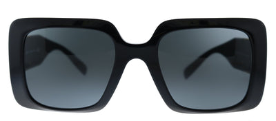 Versace VE 4405 GB1/87 Rectangle Plastic Black Sunglasses with Grey Lens