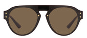 Versace VE 4420 535673 Aviator Plastic Brown Sunglasses with Brown Lens