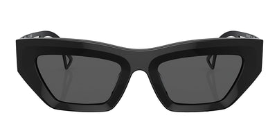 Versace VE 4432U 523287 Fashion Plastic Black Sunglasses with Grey Lens