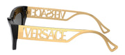 Versace VE 4432U GB1/87 Fashion Plastic Black Sunglasses with Grey Lens