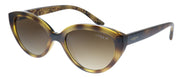Vogue Eyewear Junior VJ 2002 W65613 Cat-Eye Plastic Dark Havana Sunglasses with Brown Gradient Lens