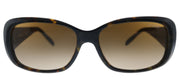 Vogue Eyewear VO 2606S W65613 Rectangle Plastic Havana Sunglasses with Brown Gradient Lens