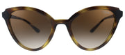 Vogue Eyewear VO 5294S W65613 Cat-Eye Plastic Havana Sunglasses with Brown Gradient Lens