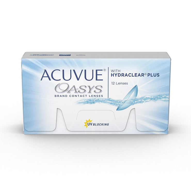Acuvue Oasys with Hydraclear Plus Contact Lenses Box - 12 Pack