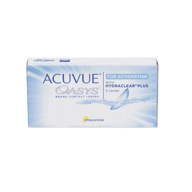 Acuvue Oasys for Astigmatism Contact Lenses Box - 6 Pack