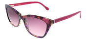 Lilly Pulitzer LP Britta PK Cat-Eye Plastic Pink Sunglasses with Pink Gradient Lens