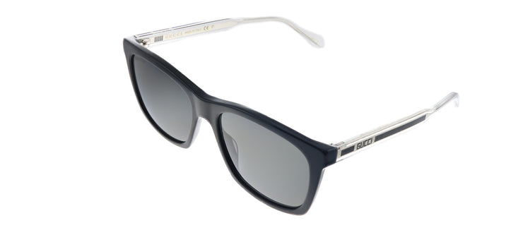 Gucci GG 0558S 002 Square Acetate Black Sunglasses with Grey Lens