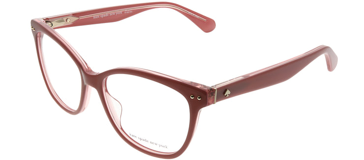 Kate Spade KS Adrie 35J Square Plastic Pink Eyeglasses with Demo Lens