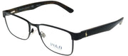 Polo Ralph Lauren PH 1157 9038 Rectangle Metal Black Eyeglasses with Demo Lens