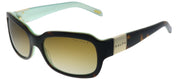 Ralph by Ralph Lauren RA 5049 601/T5 Fashion Plastic Tortoise/ Havana Sunglasses with Brown Gradient Polarized Lens