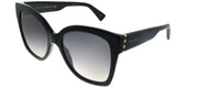 Gucci GG 0459S 001 Square Acetate Black Sunglasses with Grey Gradient Lens
