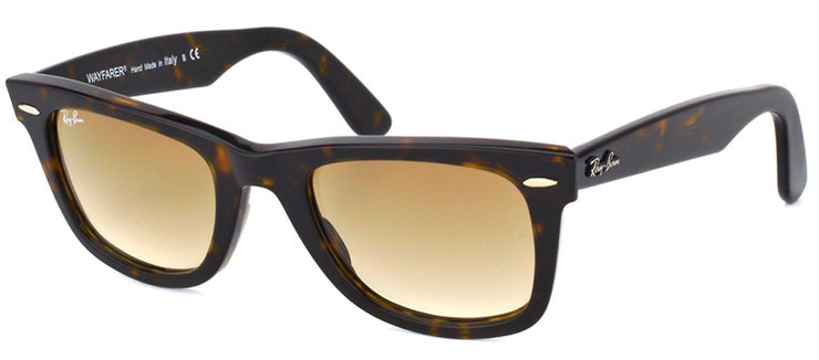 Ray-Ban RB 2140 902/51 Original Wayfarer Plastic Tortoise/ Havana Sunglasses with Brown Gradient Lens