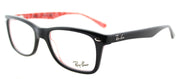 Ray-Ban RX 5228 2479 Rectangle Plastic Black Eyeglasses with Demo Lens