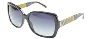 Burberry BE 4160 34338G Fashion Plastic Black Sunglasses with Grey Gradient Lens