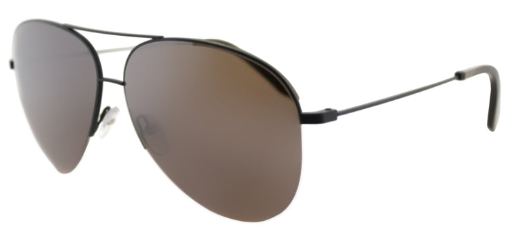 Victoria Beckham VBS 90 C39 Aviator Metal Brown Sunglasses with Galaxy Mirror Zeiss Lens