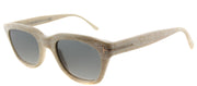 Tom Ford Snowdon TF 237 60B Rectangle Plastic Beige Sunglasses with Grey Gradient Lens
