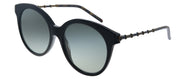Gucci GG 0653S 001 Cat-Eye Acetate Black Sunglasses with Grey Gradient Lens