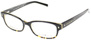 Kate Spade KS Lucyann JYY Rectangle Plastic Black Eyeglasses with Demo Lens