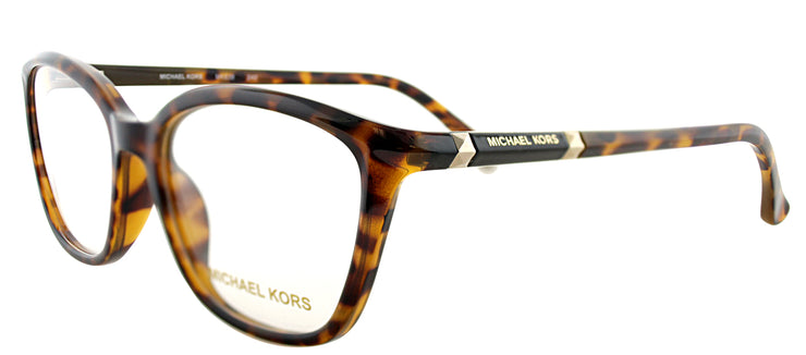 Michael Kors MK 839 240 Fashion Plastic Tortoise/ Havana Eyeglasses with Demo Lens