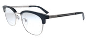 Gucci GG 0698OA 001 Square Acetate Silver Eyeglasses with Demo Lens