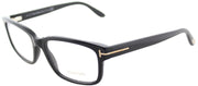 Tom Ford FT 5313 001 Rectangle Plastic Black Eyeglasses with Demo Lens