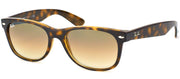 Ray-Ban RB 2132 710/51 Wayfarer Plastic Brown Sunglasses with Brown Gradient Lens