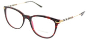 Burberry BE 2255Q 3657 Square Plastic Burgundy/ Red Eyeglasses with Demo Lens