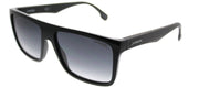 Carrera CA Carrera5039 807 Rectangle Plastic Black Sunglasses with Grey Gradient Lens