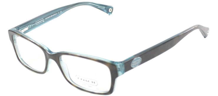 Coach Brooklyn HC 6040 5116 Rectangle Plastic Tortoise/ Havana Eyeglasses with Demo Lens
